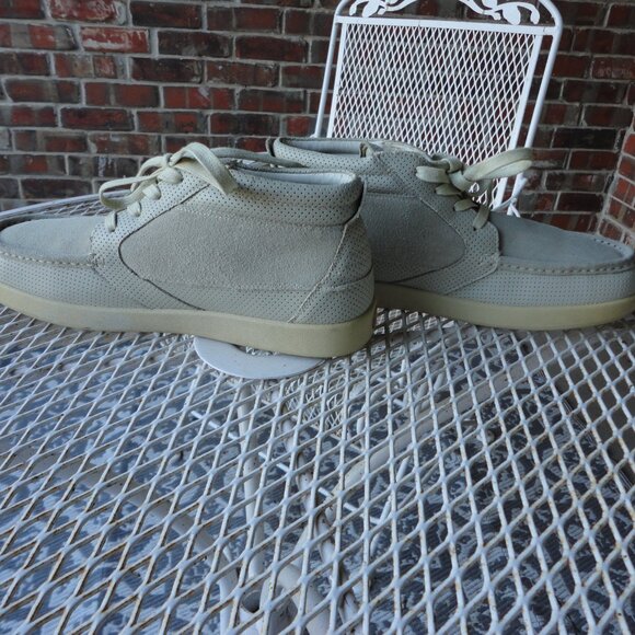 CADILLAC Men\'s Suede Soft Gray Lace Up Chukka Shoes Size 12 main image 9